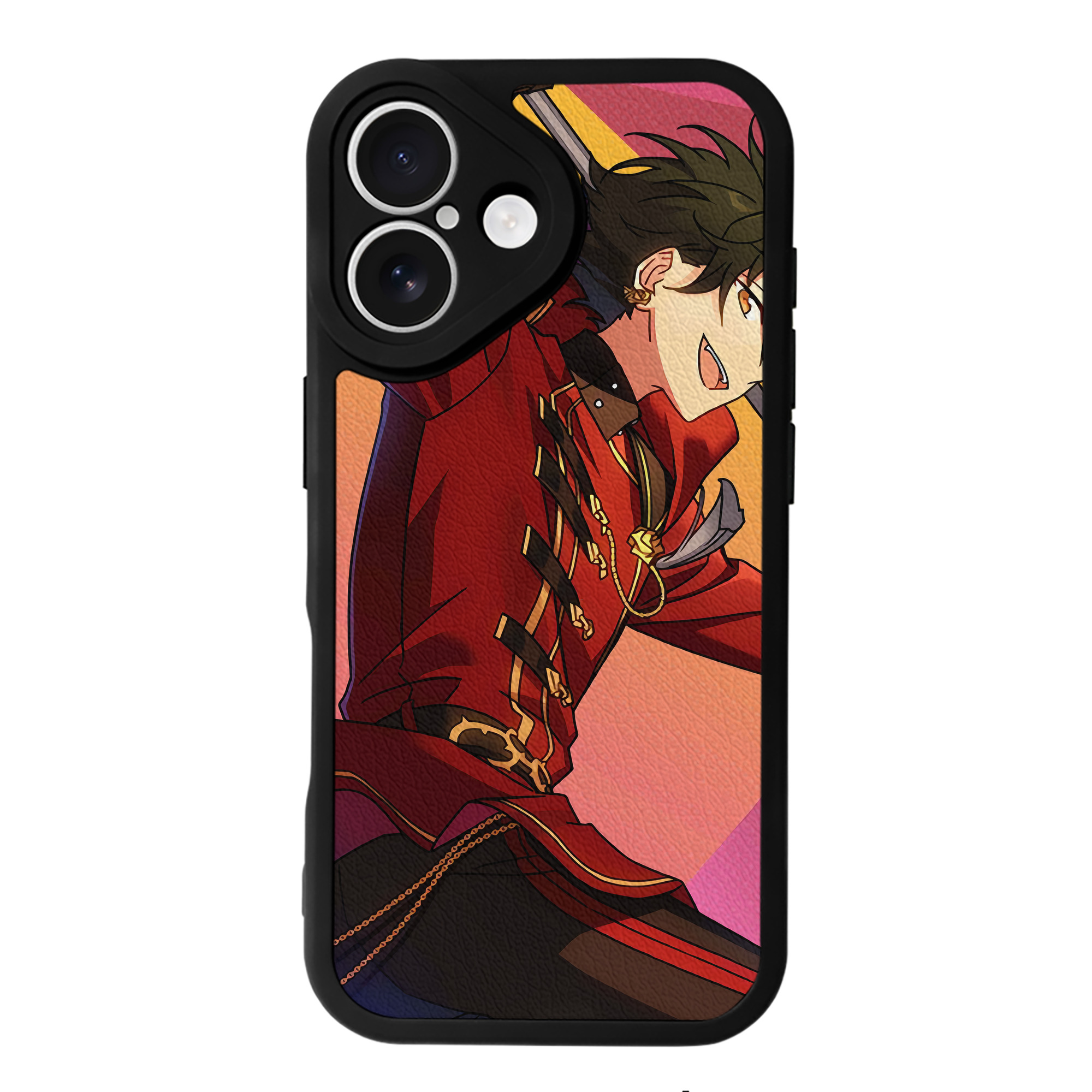 （画像用） あんさんぶるスターズ! Ensemble Stars 【iPhone 16シリーズ対応】シリコンスマホケース（レザー調） 材質：シリコン